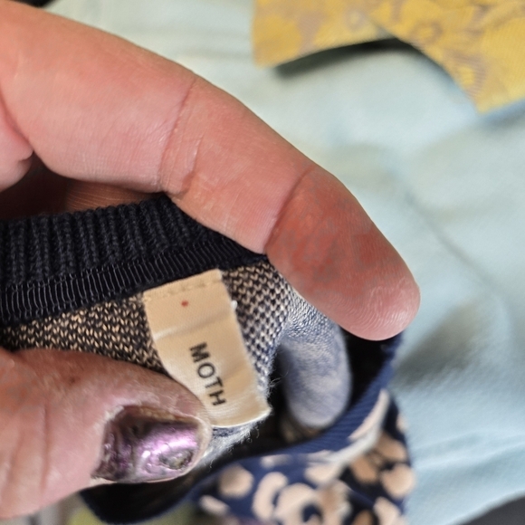 Anthropologie Moth animal print peplum ruffle waist sweater - Picture 6 of 13